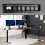 Bureau d'angle électrique VIVO, poste de travail en L-102434970-102434984
