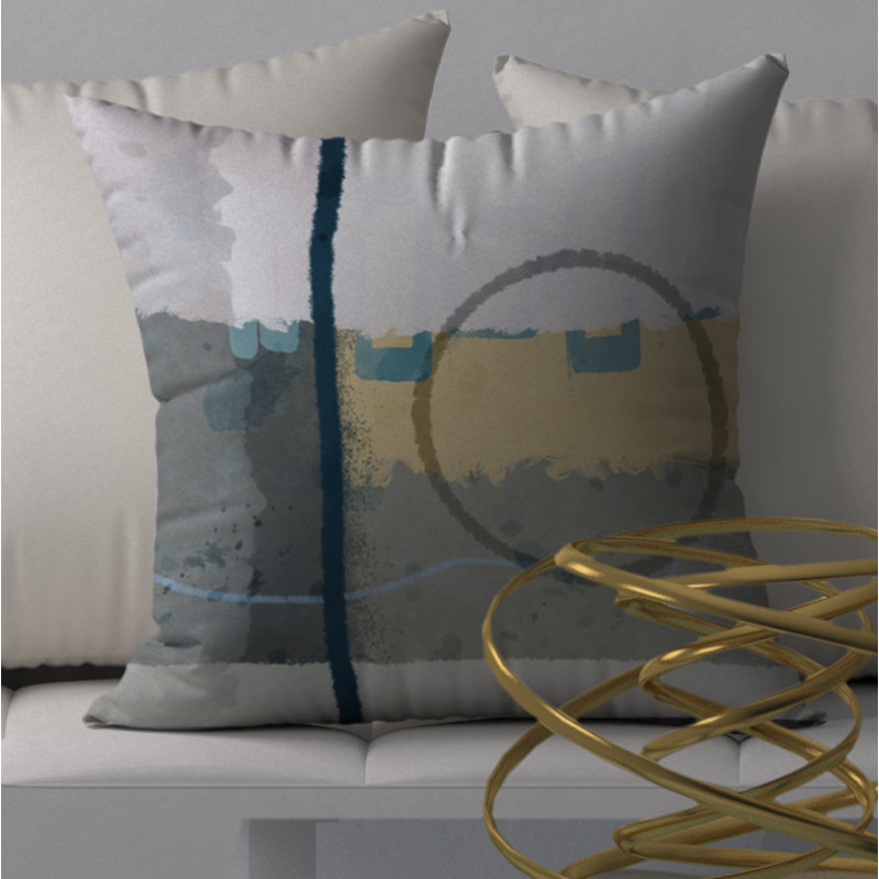 Housse de coussin décorative carrée séduisante et insert, 24" X 24"