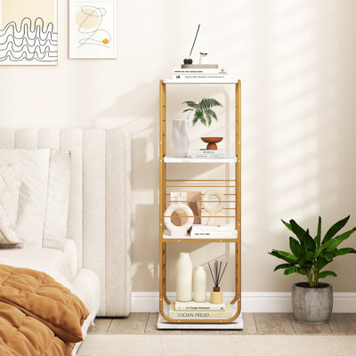 115cm H x 40cm W Metal Standard Bookcase