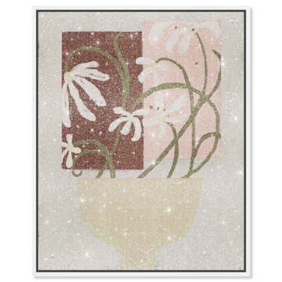 Polka Dots Bloom Print by Oliver Gal