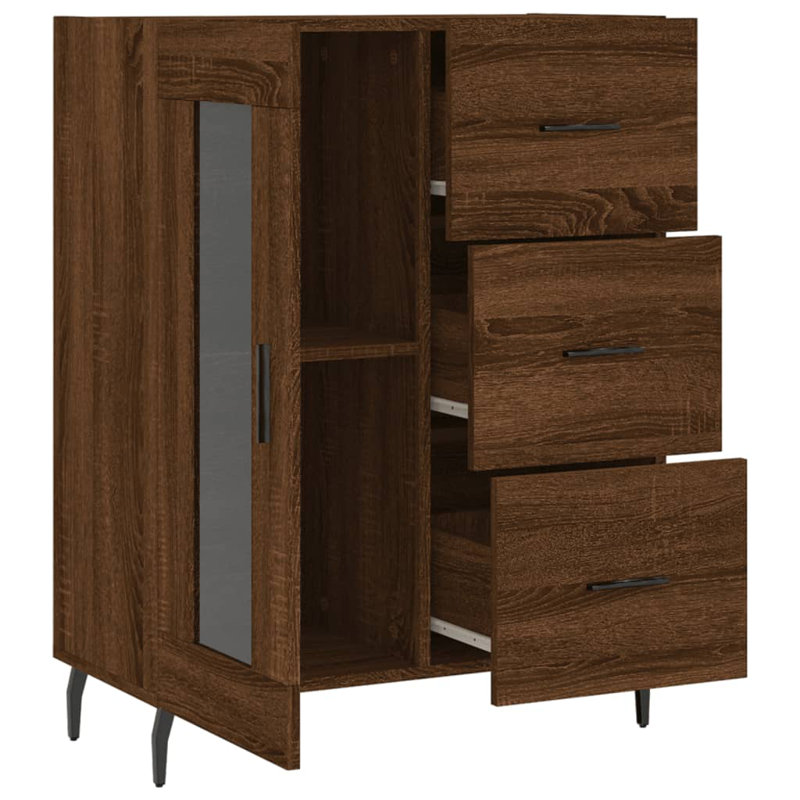 Mearl 69.5cm Sideboard, Brown Oak