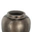 Vase rond en céramique brun Sienna-1846863943
