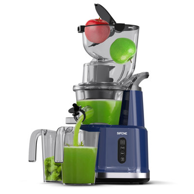 Extracteur de jus SiFene pressé à froid, bouche large de 83 mm, haut rendement, sans BPA
