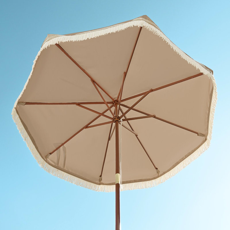 Parasol Hershell 81,9 avec contrepoids inclus, Kaki