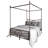 Zelai Metal Canopy Bed-761839251-761839252