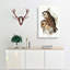 Chestnut-faced Owls by Elizabeth Gould - Wrapped Canvas Painting-55370624