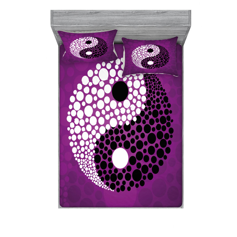 Microfiber Sheet Set, Full Sheet Set with Fitted Sheet
