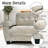 Ample Cloud Modern Upholstered Sofa Deep Seat Couches With Supreme Comfort-680207878