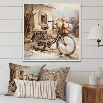 " Bicycle Charm In Winter II "