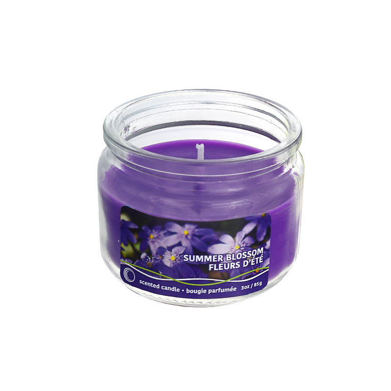 Summer Blossom Scented Jar Candle