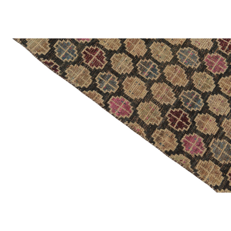 Tapis noir Oliveri