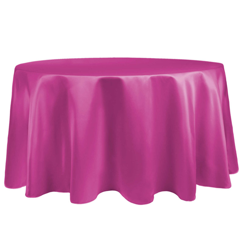 Nappe ronde Red Barrel Studio®, 10, 90 po x 90 po, Rose