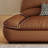 Brown Genuine Leather Standard Sofa-875364051