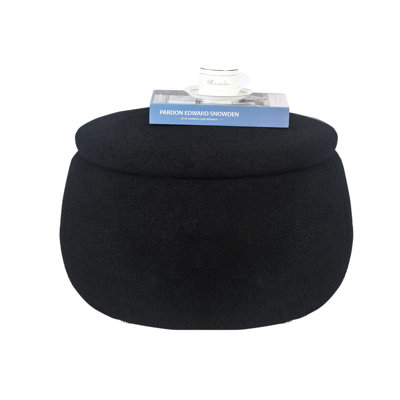 Etai 23" width Upholstered Storage Ottoman by Ebern Designs
