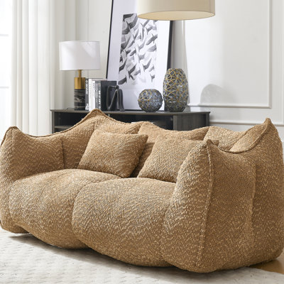 Chenille pour salon, grande chaise confortable pour jouer, lire et regarder la télévision