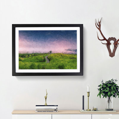Driving Through Tenerife in Abstract - Picture Frame Graphic Art Print