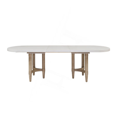 Triad Double Pedestal Dining Table With Leaf