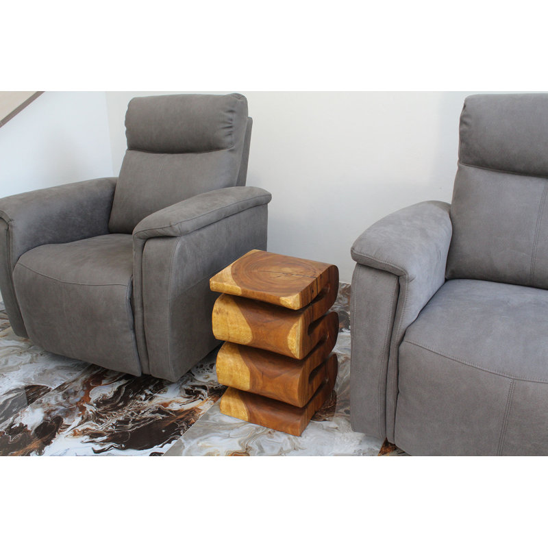 Table de bout Raechell, Bois de chêne, H 20 po x l 14 po x P 12 po