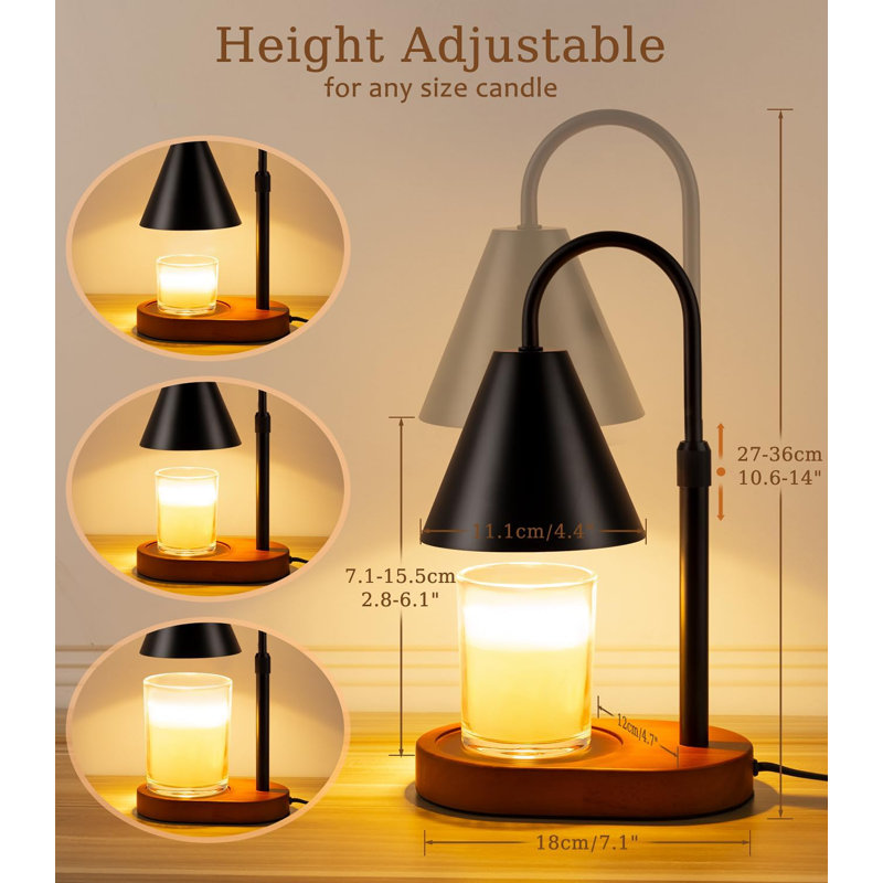 Chauffe-cire H 10,6 po