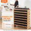 Wine Bottle Rack Satin Nickel
