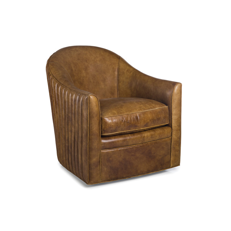 Maitland Smith Upholstery Upholstered Swivel Armchair