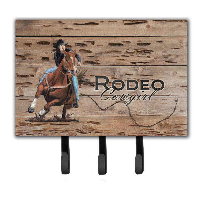 Porte-garde racer demi-tonneau rodeo cowgirl