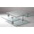 Endeavor Contemporary Multi-Top Motion Glass Cocktail Table