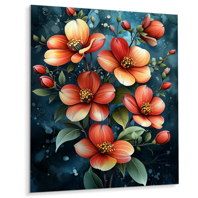 Kellee II - Dogwood Print On Metal