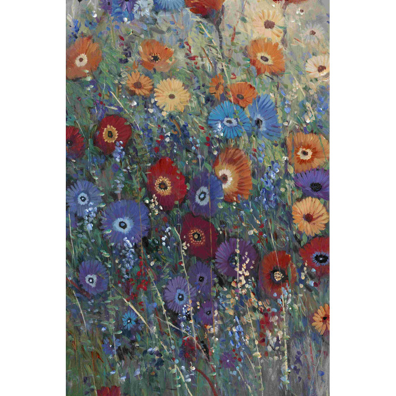 Flower Patch I, H 12 po x l 8 po