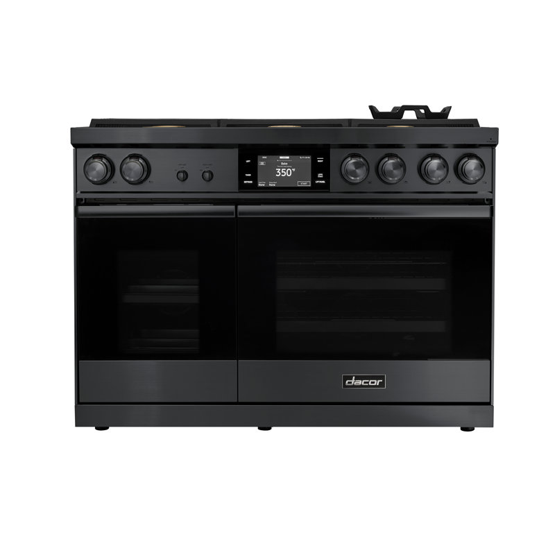 48" Pro-Range 6 Burners, Contemporary, NG/LP, Graphite Stainless