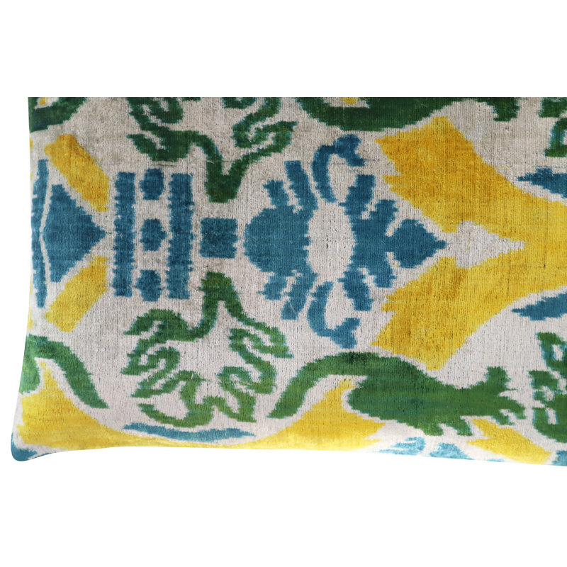 Velvet Lumbar Pillow Cover & Insert