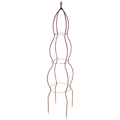 Matheny 68'' H x 19'' W Metal Obelisk Trellis
