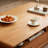 Floor-to-floor solid wood coffee table