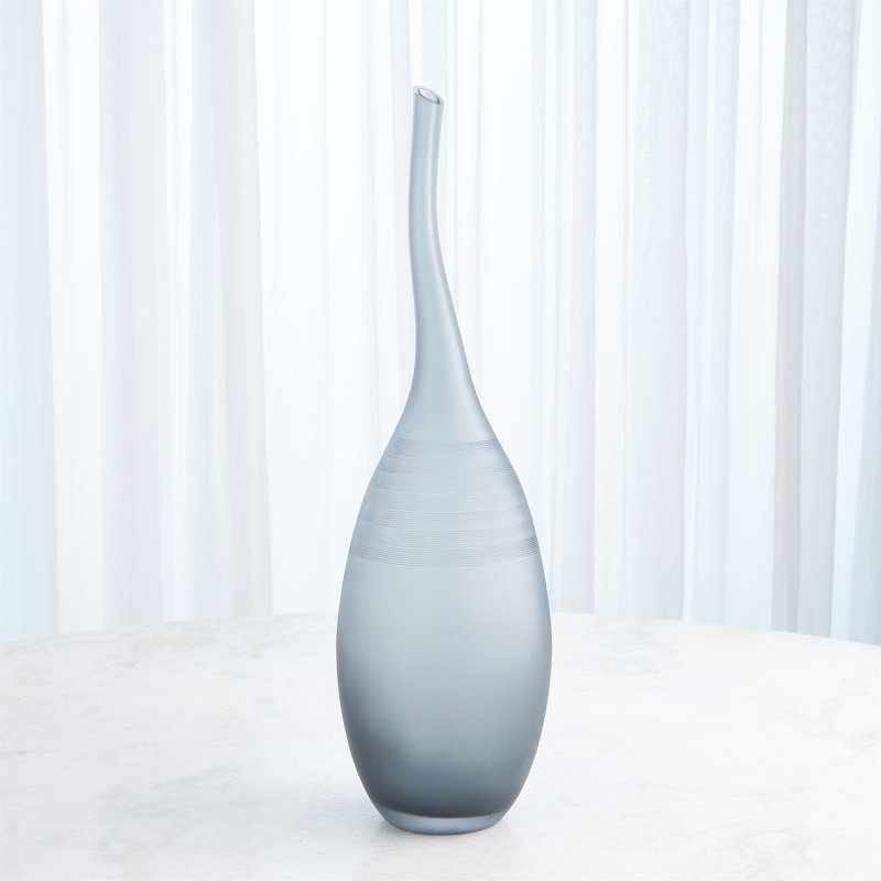 Curvature Bottle, Gray, 24.25" H x 7" W x 7" D
