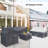 Bhairavi Rattan Sectional Seating Group Cover