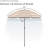 Zuri 180cm Beach Parasol