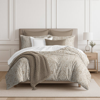 Medina Clay Duvet Cover & 2 Shams Set California King