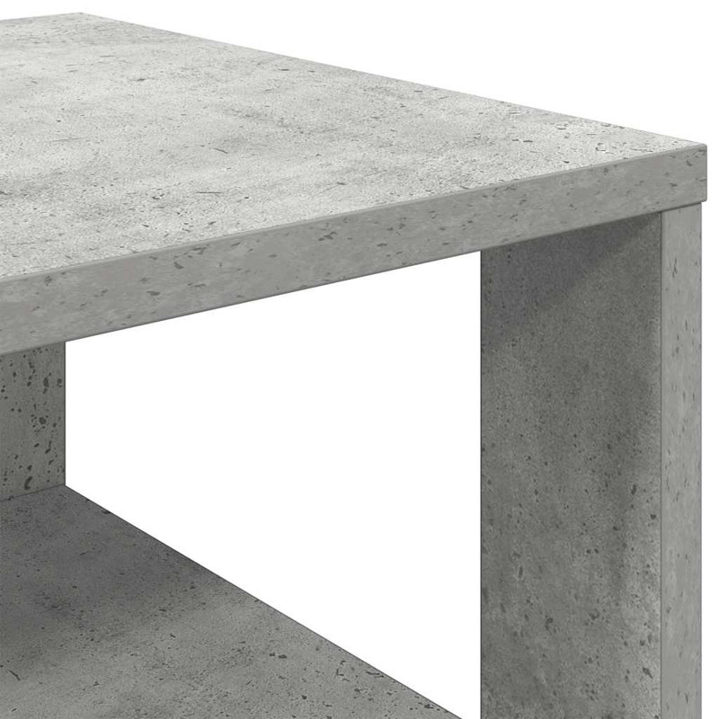8 Pair Shoe Rack, Concrete Grey