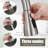 High Arc Kitchen Sink Faucet Kitchen Faucet 3 Holes With Pull Down Spray Head, 2 Handles With 3 Function Spray Heads, Stainless Steel-114043019