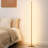 Hedden 58" Dimmable LED Corner Floor Lamp-367045580