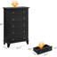 80 cm W Chest of 5 Drawers-1415560922