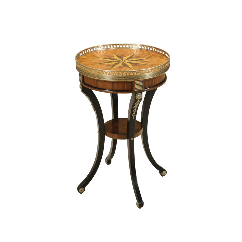 Compass Tray Top End Table