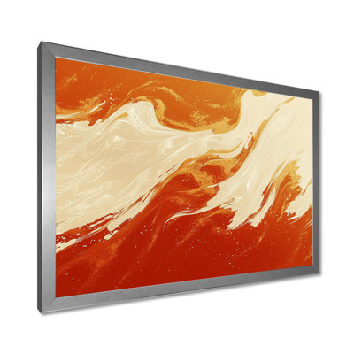 «Fractal Frenzy Of Sunrise Paint I», art mural fractales
