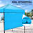 6 Ft. W x 4 Ft. D Outdoor Pop Up Metal Canopy Portable Instant Tent with Adjustable Sunwall-110565008