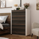 6-Drawer Chest With Tempered Glass Top And Adjustable Lights