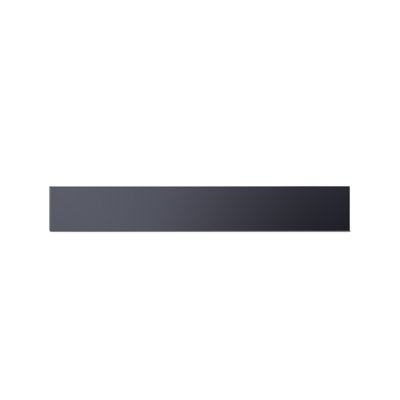 Summit Appliance 27" wide wall oven filler trim kit in black