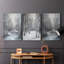 Lanscape Study Series X - Ensemble de toiles tendues avec châssis Premium - Prêt à être accroché-1527188567