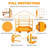 Forklift Safety Cages(45"x43")