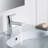 Blossom Single Hole Bathroom Faucet – Solid Brass Single Handle Vanity Sink Faucet with High Arc Spout, Drip-Free Cartridge, and Water Supply Hose-26720409-49185338