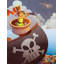 Pirate Girl - Graphic Art on Canvas